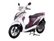 Kymco Candy Hi 110cc 2012 Màu trắng - tím