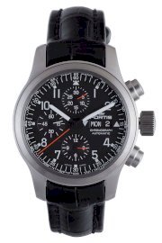 Fortis Men's 635.10.11 LC B-42 Pilot Professional Automatic Chronograph Date Watch