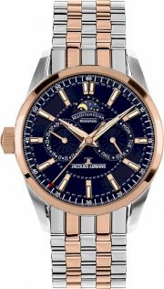 Jacques Lemans Men's 1-1596J Liferpool Moonphase Sport Analog with Moonphase Watch