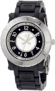 Juicy Couture Women's 1900845 HRH Black Plastic Bracelet Watch