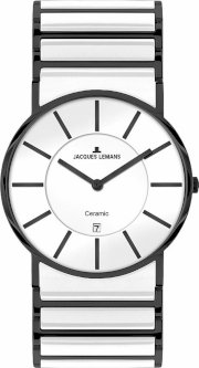 Jacques Lemans Men's 1-1648C York Classic Analog with HighTech Ceramic and Sapphire Glass Watch
