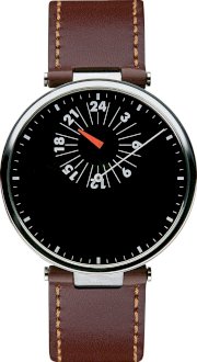 Alessi Unisex AL18001 Tanto X Cambiare Brown Strap Watch