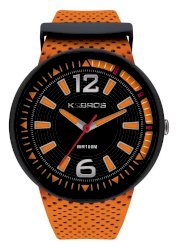 K&Bros  Men's 9473-4 Icetime Sport Silicone Watch