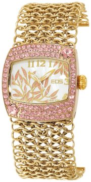 EOS New York Women's 95LGLDPNK Empress Swarovski Accent Watch