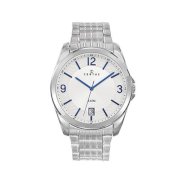 Certus Men's 616178 Analog Quartz Stainless Steel Blue Hour Markers Watch