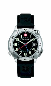 Wenger Men's Swiss Made Swing-out Compass Watch 70372