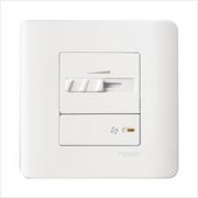 Chiết áp đèn Clipsal Zencelo, White color Series 2 bá»™ 300VA, 50HZ  W. LED, WHITE