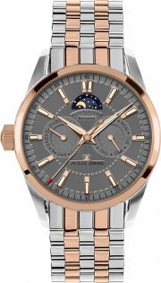 Jacques Lemans Men's 1-1596H Liferpool Moonphase Sport Analog with Moonphase Watch