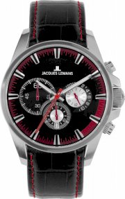 Jacques Lemans Men's 1-1655D Liverpool Sport Analog Chronograph Watch