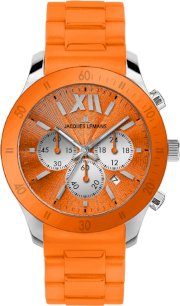 Jacques Lemans Men's 1-1586G Rome Sports Sport Analog Chronograph with Silicone Strap Watch