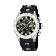 Festina Men's Le Tour De France F16528/3 Black Rubber Quartz Watch with Black Dial