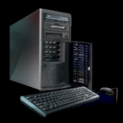 CybertronPC CAD1212A (AMD Opteron 6272 2.10GHz, Ram 16GB, HDD 250GB, VGA Quadro 600 1GD3, RAID 1, 733T 500W 4 SAS/SATA Black) 