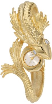 Pedre Women's 3315GX Gold-Tone Fish Bangle Watch