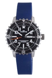 Fortis Men's 670.10.41 SI.05 B-42 Marinemaster Automatic Blue Rubber Date Watch