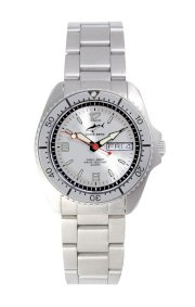 Chris Benz One Medium 200m Silver - Silver MB Wristwatch Diving Watch