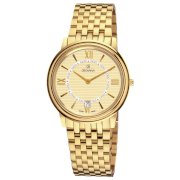 Grovana Men's Champagne Face Yellow Goldtone Watch 1708.1111