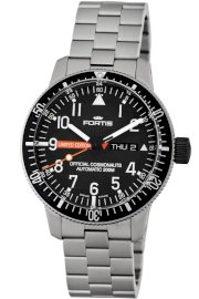 Fortis Men's 658.27.81 M B-42 Official Cosmonauts Titanium Stainless-Steel Automatic Date Watch