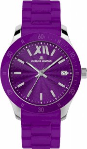 Jacques Lemans Men's 1-1622K Rome Sports Sport Analog with Silicone Strap Watch