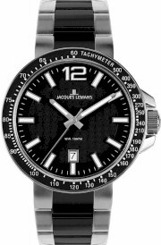 Jacques Lemans Men's 1-1711A Milano Sport Analog with HighTech Ceramic Watch