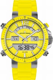 Jacques Lemans Men's 1-1712E Milano Sport Analog with Analog-Digital Display Watch