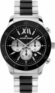 Jacques Lemans Men's 1-1681A Rome Sport Analog Chronograph with High Tech Ceramic Watch