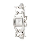 Golden Classic Women's 2145 Silv "Nighttime Adventures"Silver-Tone Sleek Accessory Watch