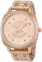 Juicy Couture Women's 1900807 Beau Rose-gold Plated Bracelet Watch