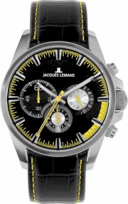 Jacques Lemans Men's 1-1655E Liverpool Sport Analog Chronograph Watch