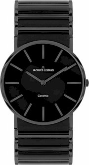 Jacques Lemans Women's 1-1649B York Classic Analog with HighTech Ceramic and Sapphire Glass Watch