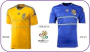 Áo bóng đá Ukraine vàng xanh 