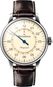 MeisterSinger Perigraph BM1003 Watch with one single hand Classic Design