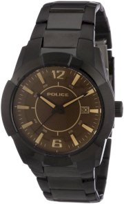 Police Men's PL-12547JSB/61M Sincere Brown Dial Watch