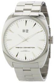  French Connection Men's FC1044S Classic Stainless Steel Round Case Watch