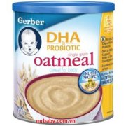 Bột ăn dặm Gerber(Oatmeal+DHA) 