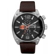 Đồng hồ Diesel Herren-Armbanduhr OverFlow Chronograph Chronograph Quarz Leder DZ4204