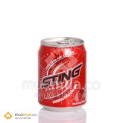 Nước tăng lực Sting, Nhân Sâm, hương Dâu Tây, lon 250ml 