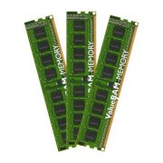 Kingston ValueRAM 6GB Kit (3x2GB) DDR3 1333MHz CL9 240-Pin DIMM (KVR1333D3S8N9HK3/6G)