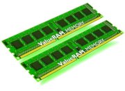 Kingston ValueRAM 4GB Kit (2x2GB) DDR3 1066MHz CL7 240-Pin DIMM (KVR1066D3S8N7K2/4G)