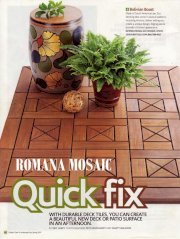 Sàn gỗ ngoại thất Romana Decking Tiles RDT33