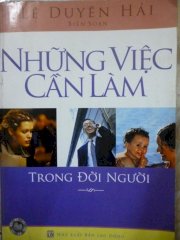 Những việc cần làm trong đời người