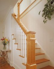 Cầu thang gỗ lim GL01