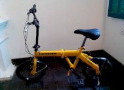 Xe đạp gập Hummer Màu vàng