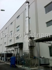 Tháp xử lý khí thải sử dụng công nghệ cao Cellco 11 tấn/ngày