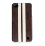 Ốp lưng iPhone 4/4S Trexta snap Wenge Wood (Gỗ + Da)