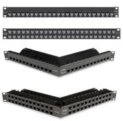 Siemon Z-MAX 6A Shielded Patch Panels Z6AS-PNL-24K