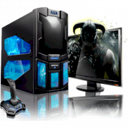 Máy tính Desktop CybertronPC Spartan i5 Quad-Core Gaming PC Black GM2102B (Intel Core i7 i7-2600K 3.40GHz, Ram 6GB, HDD 4TB, Compucase HEC 400W VN PSU, không kèm màn hình)