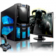 Máy tính Desktop CybertronPC Spartan i5 Quad-Core Gaming PC Black GM2102B (Intel Core i5 i5-2500 3.30GHz, Ram 2GB, HDD 4TB, Compucase HEC 400W VN PSU, không kèm màn hình)