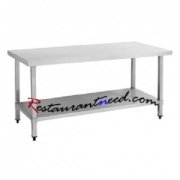 SS304 Work Bench With Under Shelf(Square Leg) TS002-4