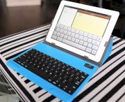 iHome Slim Bluetooth Keyboard Case (Xanh)