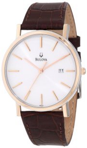 Bulova Men's 98H51 Calendar Strap Watch